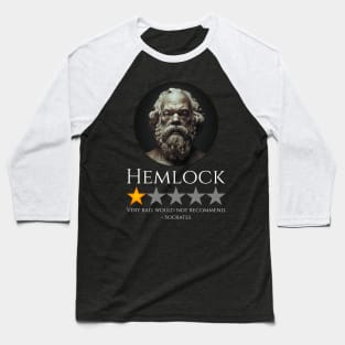 Ancient Greek Philosopher Socrates Meme - Hemlock Baseball T-Shirt